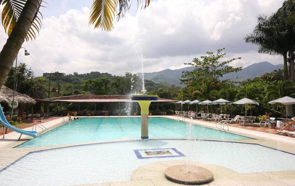 Hotel Hacienda El Diamante Villeta Eksteriør billede